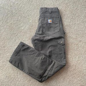 Carhartt B342 DFE Relaxed Fit Men's 32x32 Ripstop Cargo Work Pant Dark Coffee